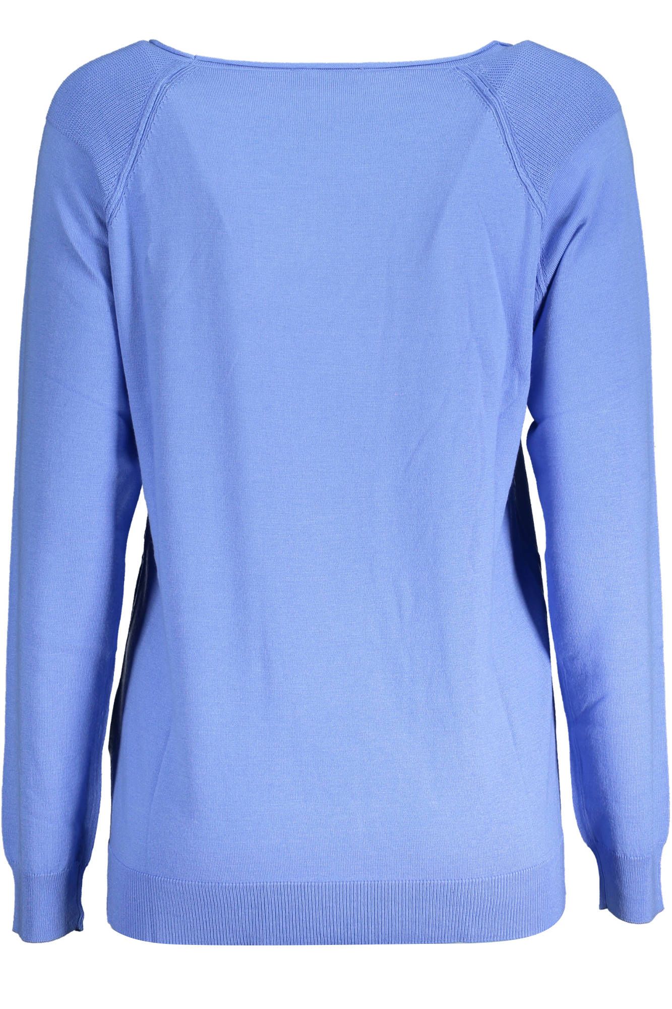 Light Blue Viscose Women Sweater - SEHABRANDS