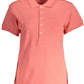 Pink Cotton Women Polo Shirt - SEHABRANDS