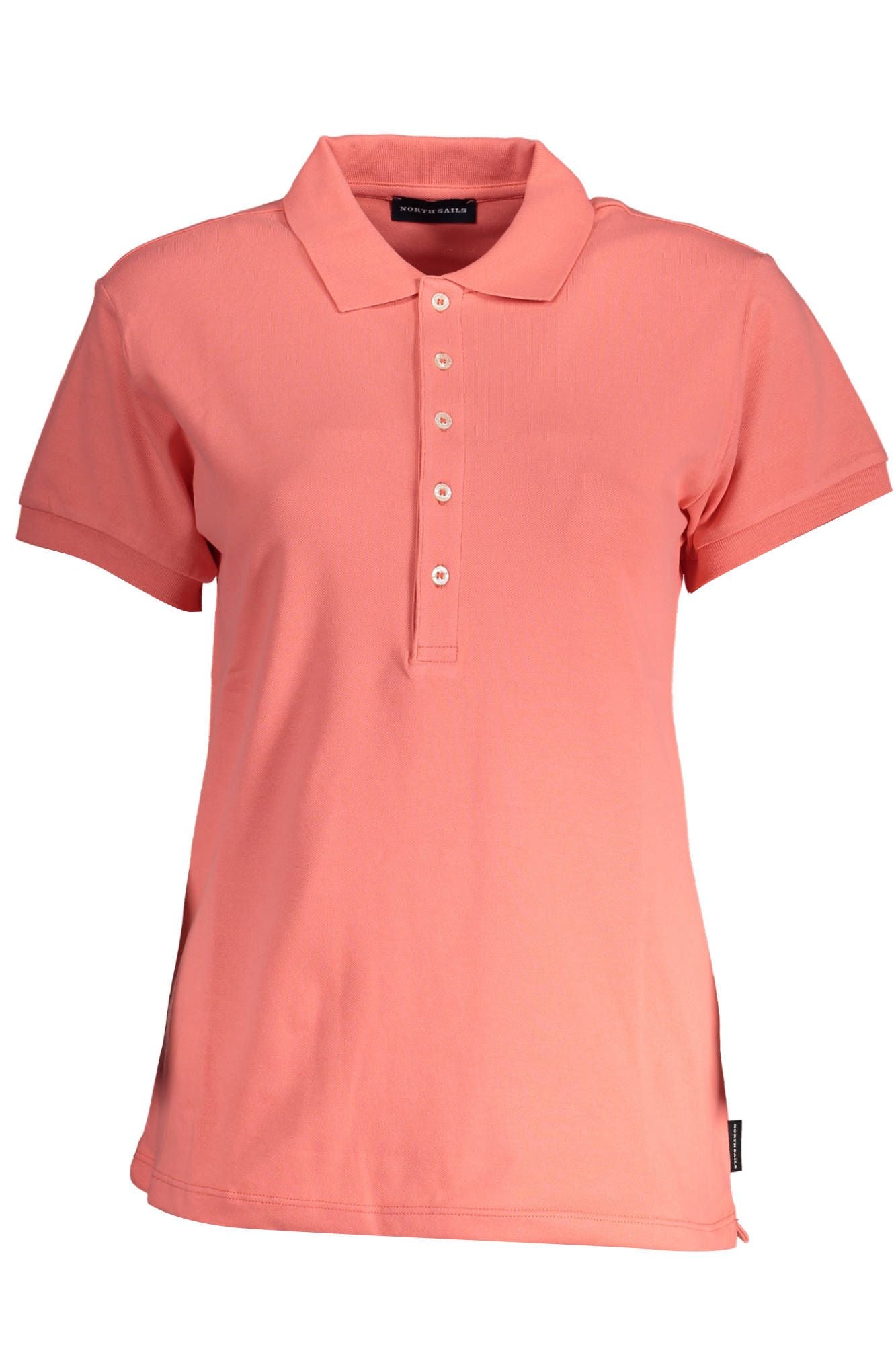 Pink Cotton Women Polo Shirt - SEHABRANDS