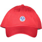 Red Cotton Men Cap - SEHABRANDS