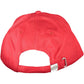 Red Cotton Men Cap - SEHABRANDS