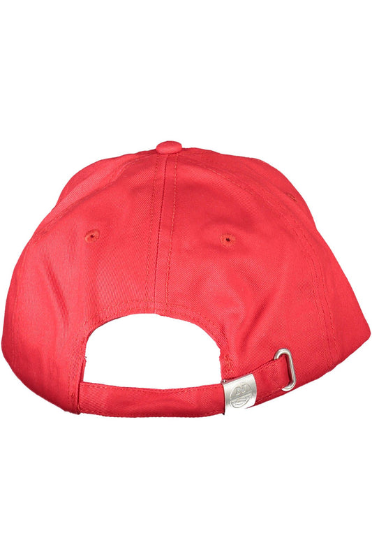 Red Cotton Men Cap - SEHABRANDS