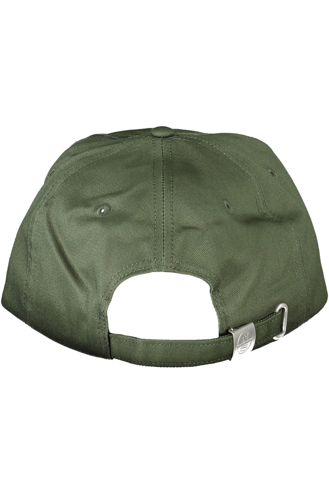 Green Cotton Men Cap - SEHABRANDS