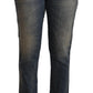 Chic Cropped Mid-Waist Denim Jeans - SEHABRANDS