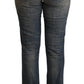 Chic Cropped Mid-Waist Denim Jeans - SEHABRANDS