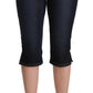 Chic Low Waist Capri Denim Pants - SEHABRANDS