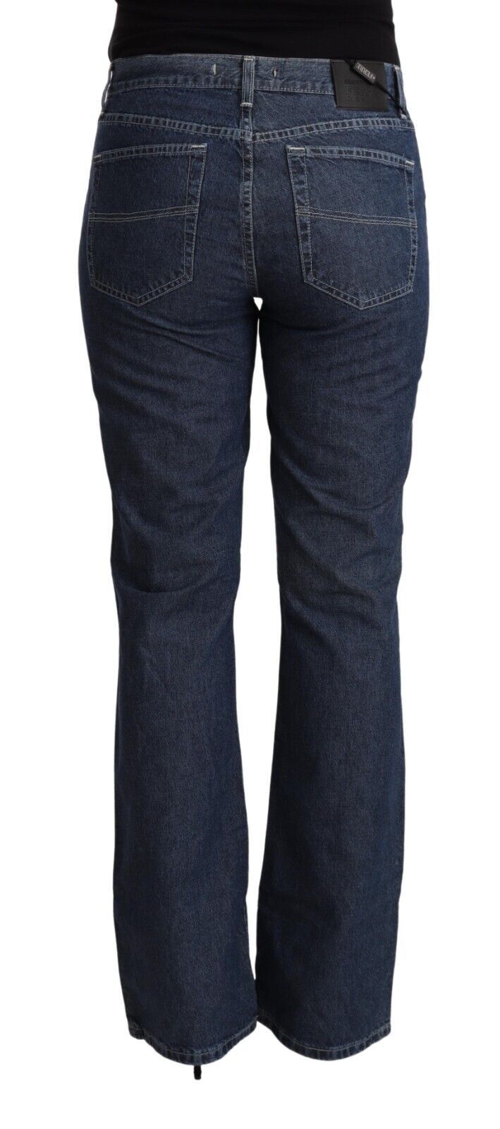 Elegant Flared Cotton Jeans - SEHABRANDS