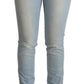 Elegant Slim Fit Cotton Blend Jeans - SEHABRANDS