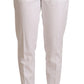 Elegant Mid Waist Tapered Trousers - SEHABRANDS