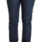 Elegant Mid Waist Skinny Denim - SEHABRANDS