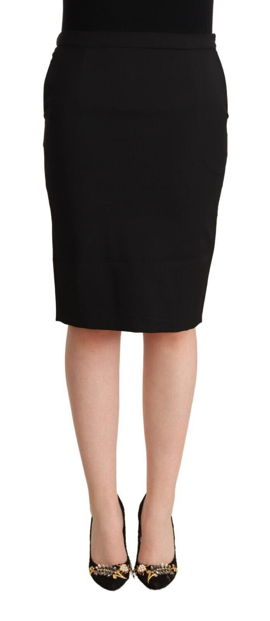 Chic Pencil Cut Knee-Length Skirt - SEHABRANDS