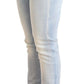 Chic Low Waist Skinny Light Blue Denim - SEHABRANDS