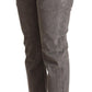 Chic Gray High Waist Straight Fit Jeans - SEHABRANDS