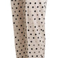 Chic High Waist Polka Dotted Tapered Pants - SEHABRANDS