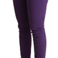 Chic Purple Low Waist Skinny Jeans - SEHABRANDS