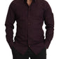 Dolce & Gabbana Regal Purple Slim Fit Dress Shirt