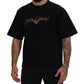 Dolce & Gabbana Elegant Black Cotton Blend Crewneck T-Shirt