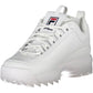 Fila White Polyester Women Sneaker