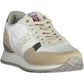 White Polyester Men Sneaker - SEHABRANDS