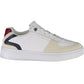 White Leather Women Sneaker - SEHABRANDS