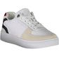 White Leather Women Sneaker - SEHABRANDS