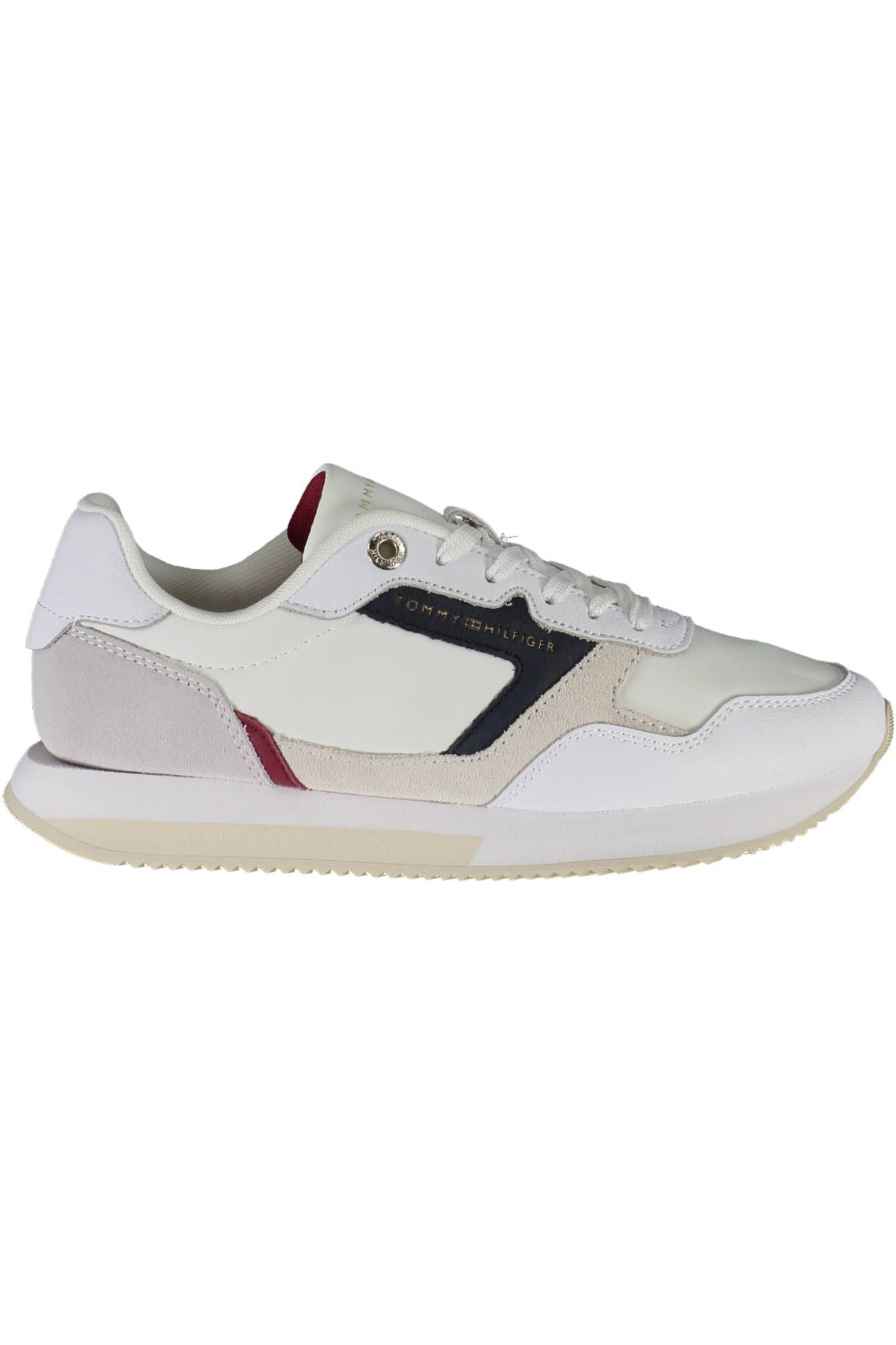 White Leather Women Sneaker - SEHABRANDS