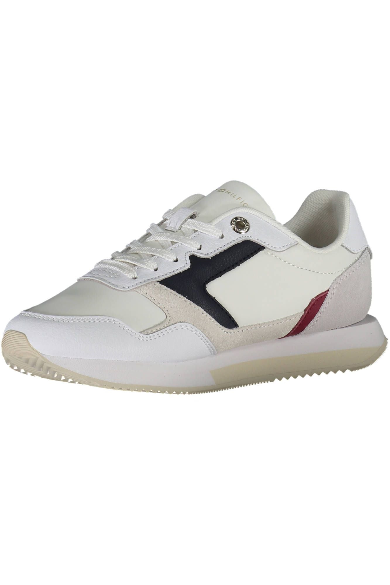 White Leather Women Sneaker - SEHABRANDS