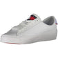 White Leather Women Sneaker - SEHABRANDS