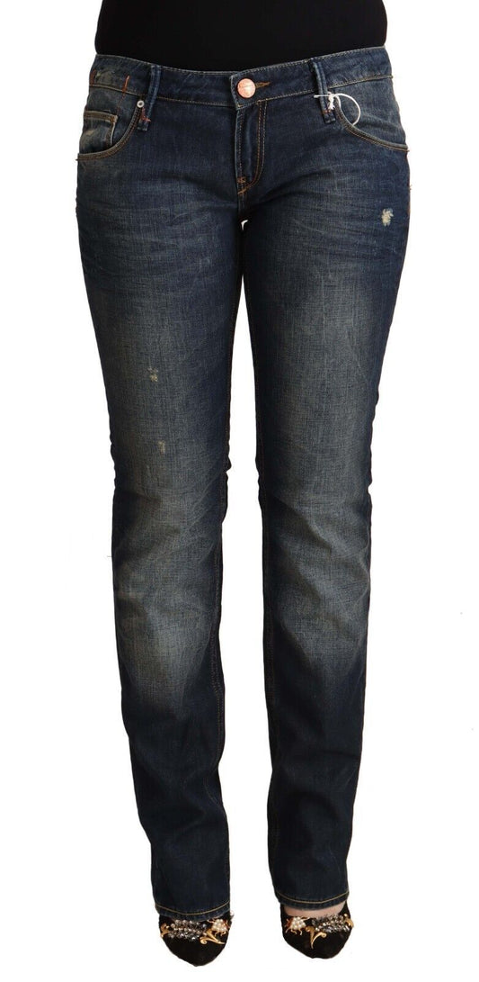 Chic Low Waist Skinny Denim Jeans - SEHABRANDS