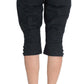 Chic Blue Cotton Casual Pants - SEHABRANDS