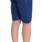 Chic Blue Mid Waist Shorts - SEHABRANDS