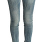 Chic Slim Skinny Blue Wash Denim - SEHABRANDS