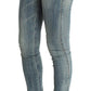 Chic Slim Skinny Blue Wash Denim - SEHABRANDS