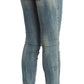 Chic Slim Skinny Blue Wash Denim - SEHABRANDS