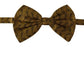 Dolce & Gabbana Elegant Gold Silk Bow Tie