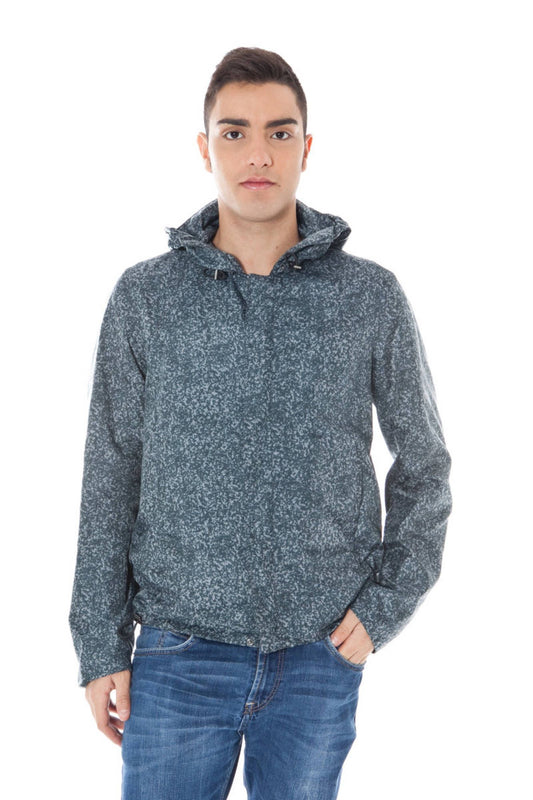 Gray Polyamide Men Jacket - SEHABRANDS