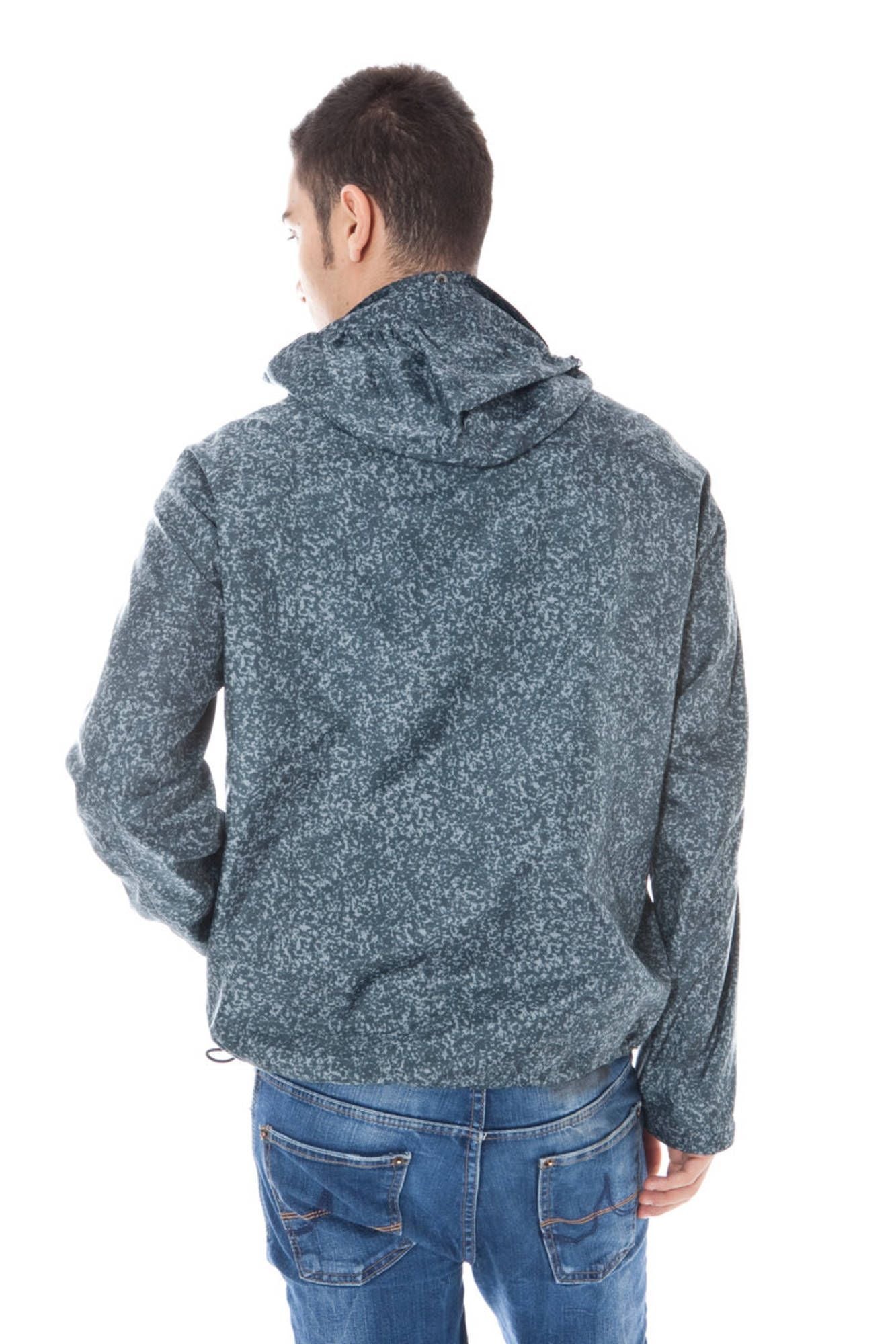 Gray Polyamide Men Jacket - SEHABRANDS