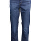 Blue Cotton Women Jeans - SEHABRANDS