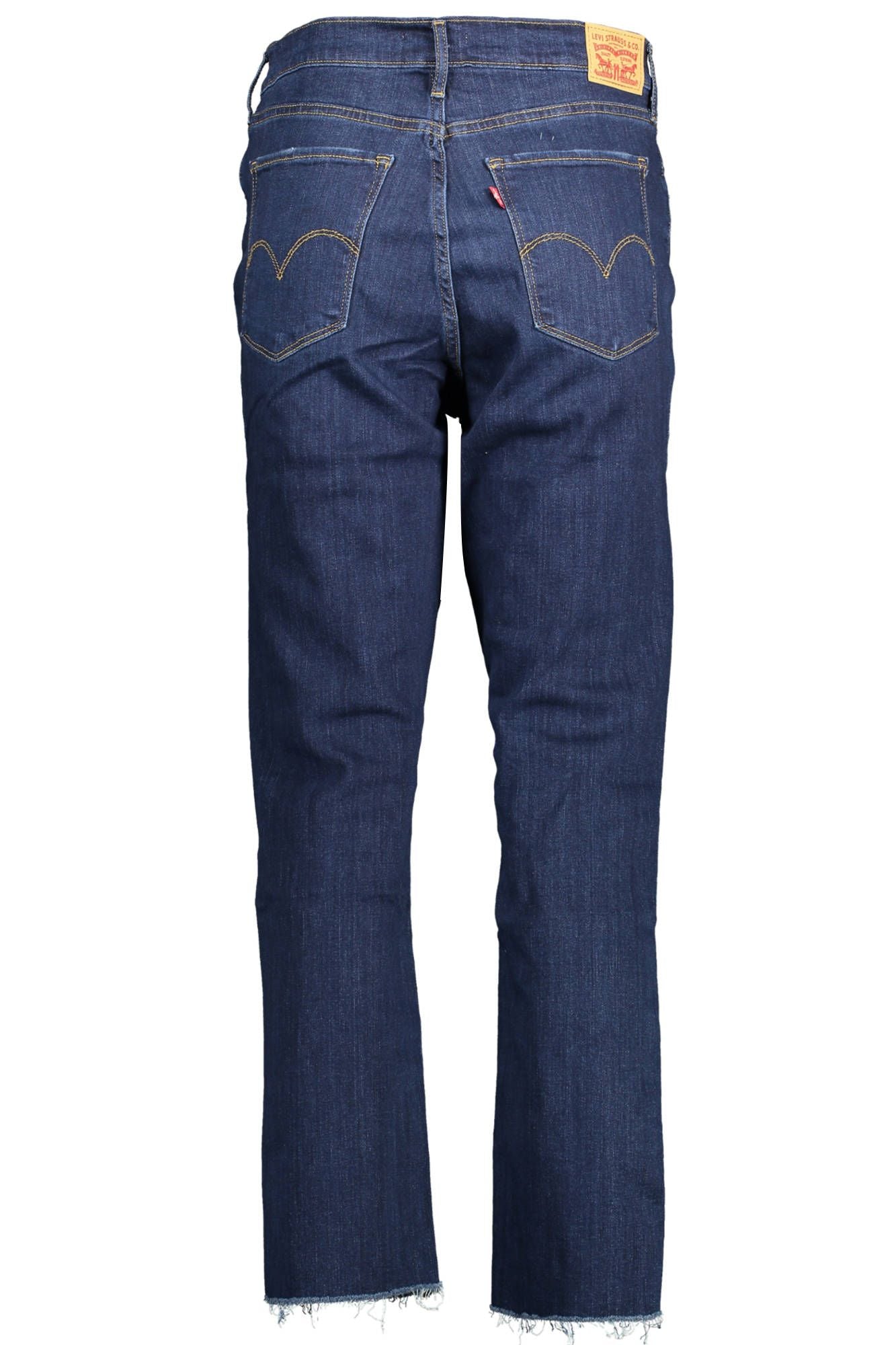 Blue Cotton Women Jeans - SEHABRANDS