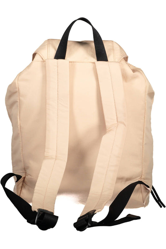 Pink Nylon Women Backpack - SEHABRANDS