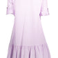 Pink Cotton Women Dress - SEHABRANDS