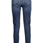 Blue Cotton Women Jeans - SEHABRANDS