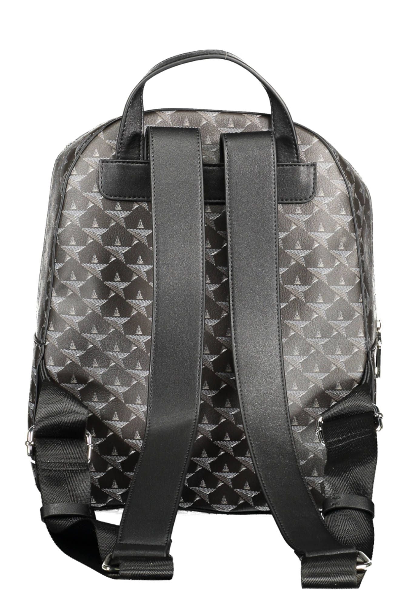 Black PVC Women Backpack - SEHABRANDS