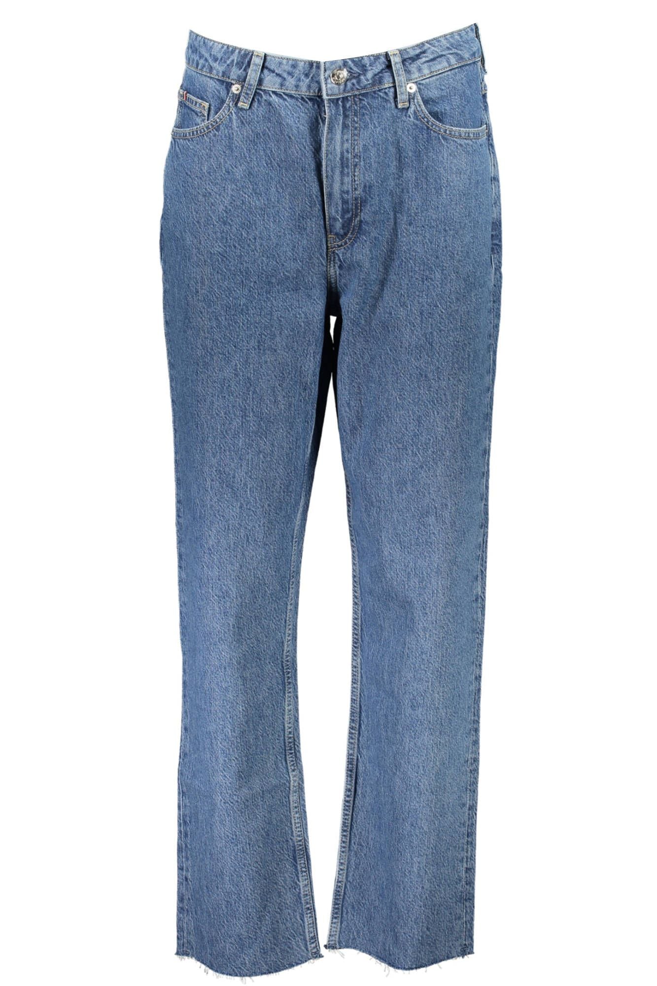 Blue Cotton Women Jeans - SEHABRANDS