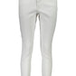 White Cotton Women Jeans - SEHABRANDS