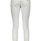 White Cotton Women Jeans - SEHABRANDS