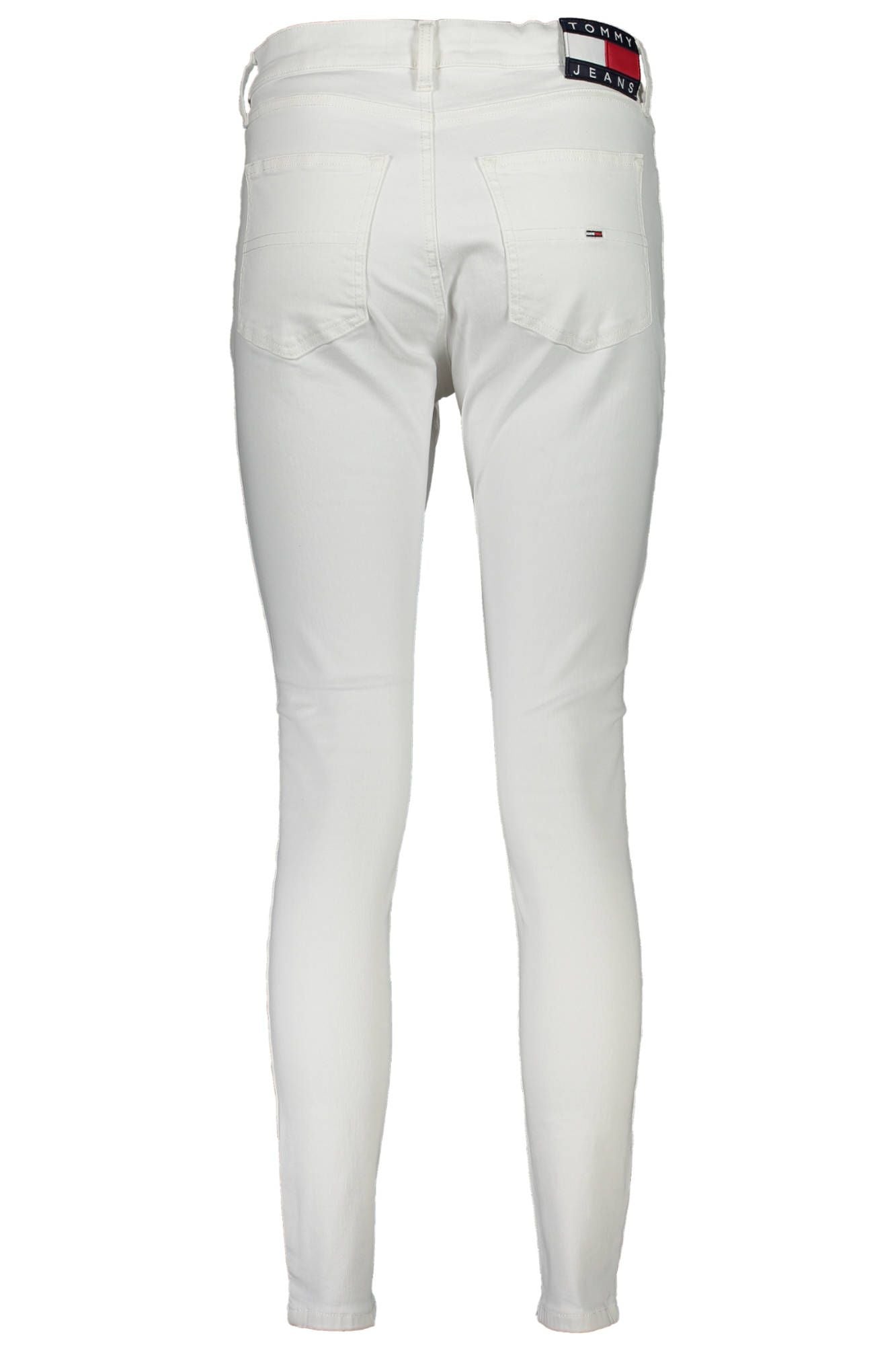 White Cotton Women Jeans - SEHABRANDS