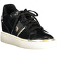 Black Polyester Women Sneaker - SEHABRANDS