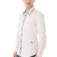 Pink Cotton Men Shirt - SEHABRANDS