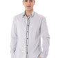 Light Blue Cotton Men Shirt - SEHABRANDS